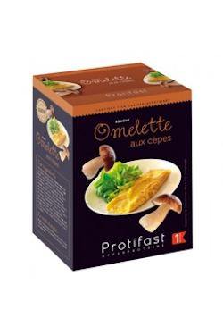 Omelette aux cpes Protifast
