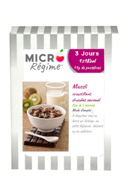 Muesli caramel BIO Micro Rgime " Nouvelle recette"
