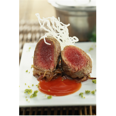 Plat préparé protéiné Médaillons de boeuf aux légumes