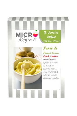 Purée de pomme de terre Micro Régime