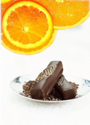 Barres protéinées Chocolat orange hyperprotéiné Pharmapar