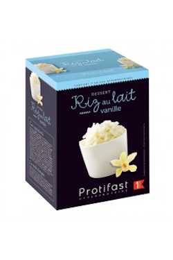 Riz au lait pour  Protifast