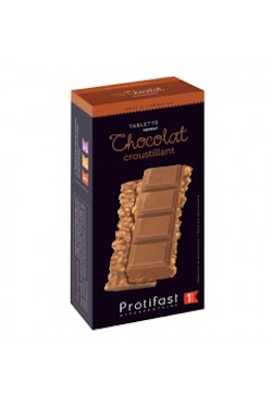 Tablettes de chocolat protéinées Protifast 