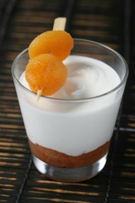 Dessert Laitage Abricot façon yaourt Pharmapar