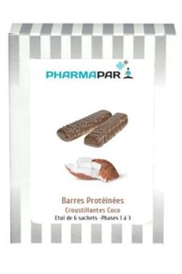 Barres Protéinées croustillantes chocolat coco D335