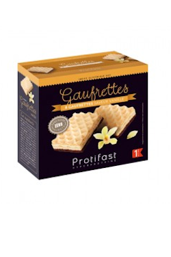 Gaufrettes protines vanille Protifast