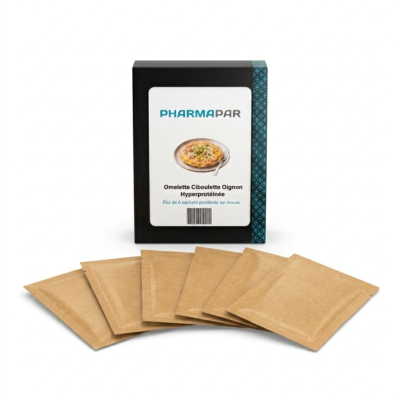 Omelette Ciboulette Oignon Hyperprotéinée Pharmapar 
