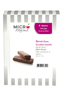 Barre protéinée Cacao Chocolat Micro Régime