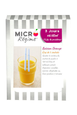 Boisson Orange Micro Régime