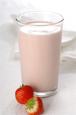Boisson hyperprotéinée milk shake Fraise 