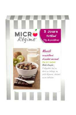 Muesli caramel BIO Micro Régime " Nouvelle recette"