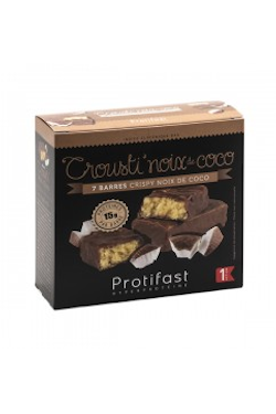 Barres crousti noix de coco Protifast 