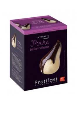 Entremets poire belle helene Protifast