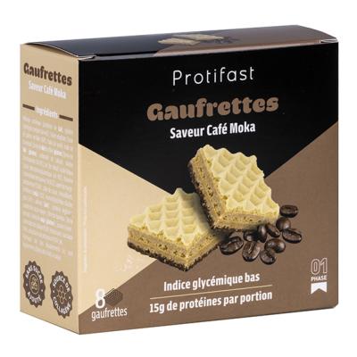 Gaufrettes Café Moka Protifast