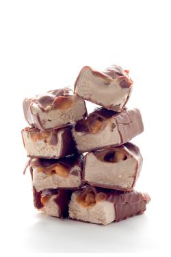 Barres protéinées chocolat caramel au beurre salé hyperprotéiné Pharmapar PJ00492