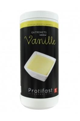 Entremet vanille, pot de proteine de 500 g