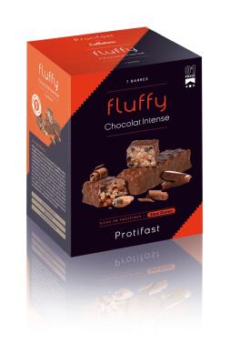 Barre Fluffy saveur Chocolat Intense Protifast 