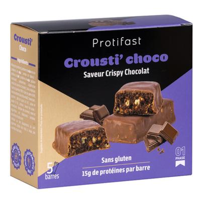 Barres crousti Choco Protifast x5