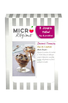 Dessert Tiramisu Micro Régime
