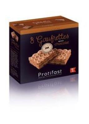 Gaufrettes protéinées chocolat bte de 8 Phase 1 Protifast