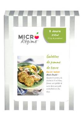 Galettes de pomme de terre Micro Régime