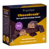 Barre gaufrette CHOCOBREAK x5 Protifast 