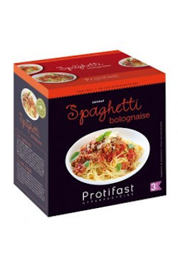 Spaghetti bolognaise Boite 7 Sachets Protéinés