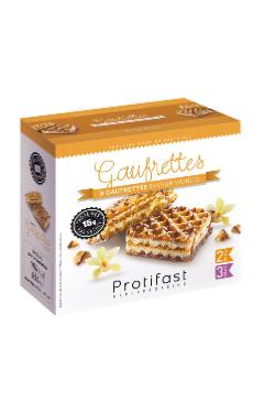 Gaufrettes protéinées Vanille bte de 8 Phase 2-3 Protifast