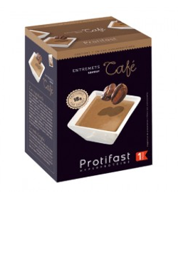 Entremets café pour régime hyperprotéiné Protifast