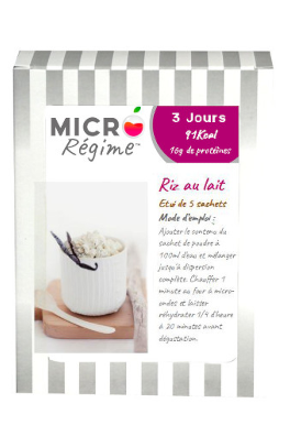 Riz au lait Micro Régime