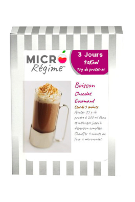 Boisson chocolat gourmand Micro Régime