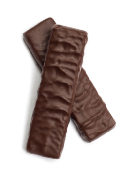 Barres protéinées au chocolat noir fourrées chocolat et bonbons croustillants hyperprotéiné Pharmapar PJ00490